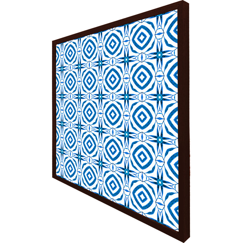 Belayneh Single Picture Frame Print, 31cm H x 31cm W x 4cm D, Brown Framed
