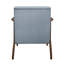 Chaise d'appoint moderne en velours 1pc-1077987079