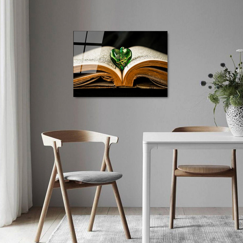 Boze Wall Decor on Tempered Glass