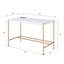 Bureau d'écriture rectangulaire avec ports USB idéal pour le bureau ou le bureau dans la chambre ou le salon-1950857651