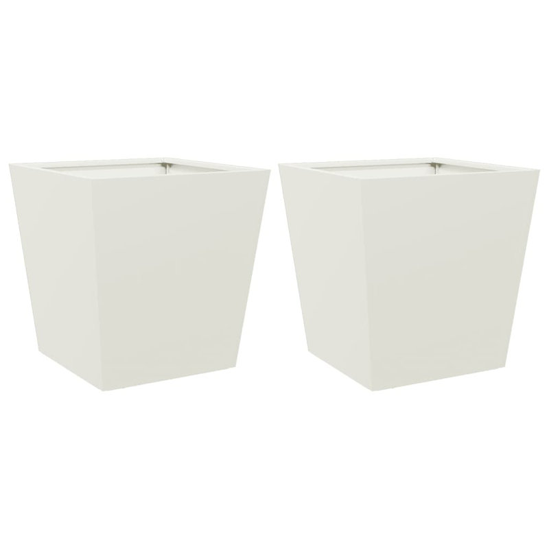 Raice Planter Box, Black, 40cm H x 40cm W x 40cm D