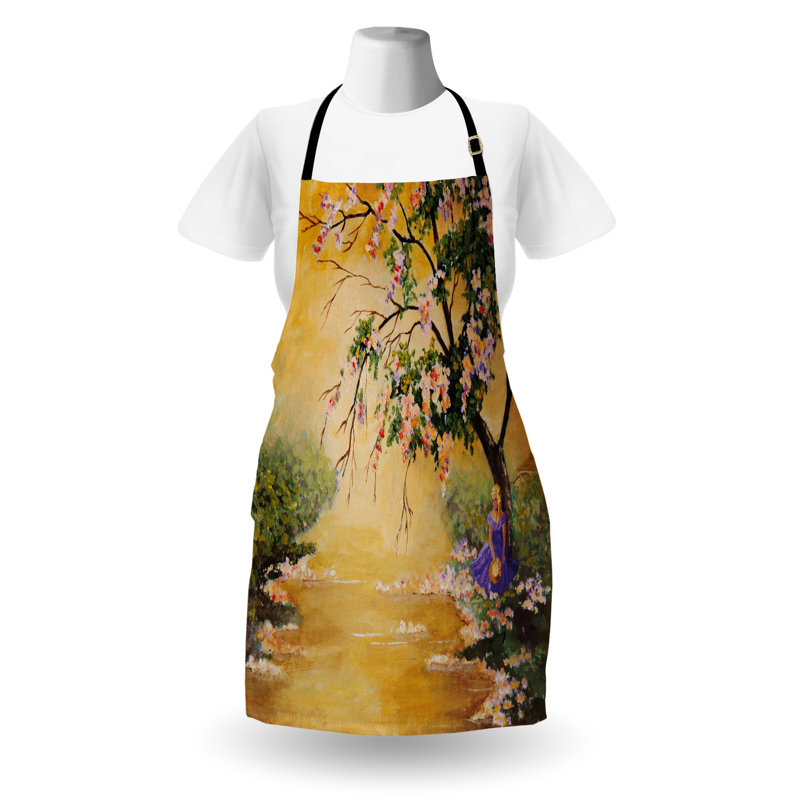 Tablier floral