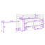 Lit mezzanine avec tiroirs Jakilah Kids-1310797973-1310797972