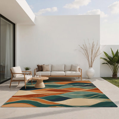 Tapis intérieur et extérieur Woodland Whispers