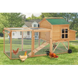 Datavian 27.39 ft² Chicken Coop with Roosting Bar