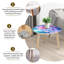 Ensemble de 2 tables basses gigognes Triangle