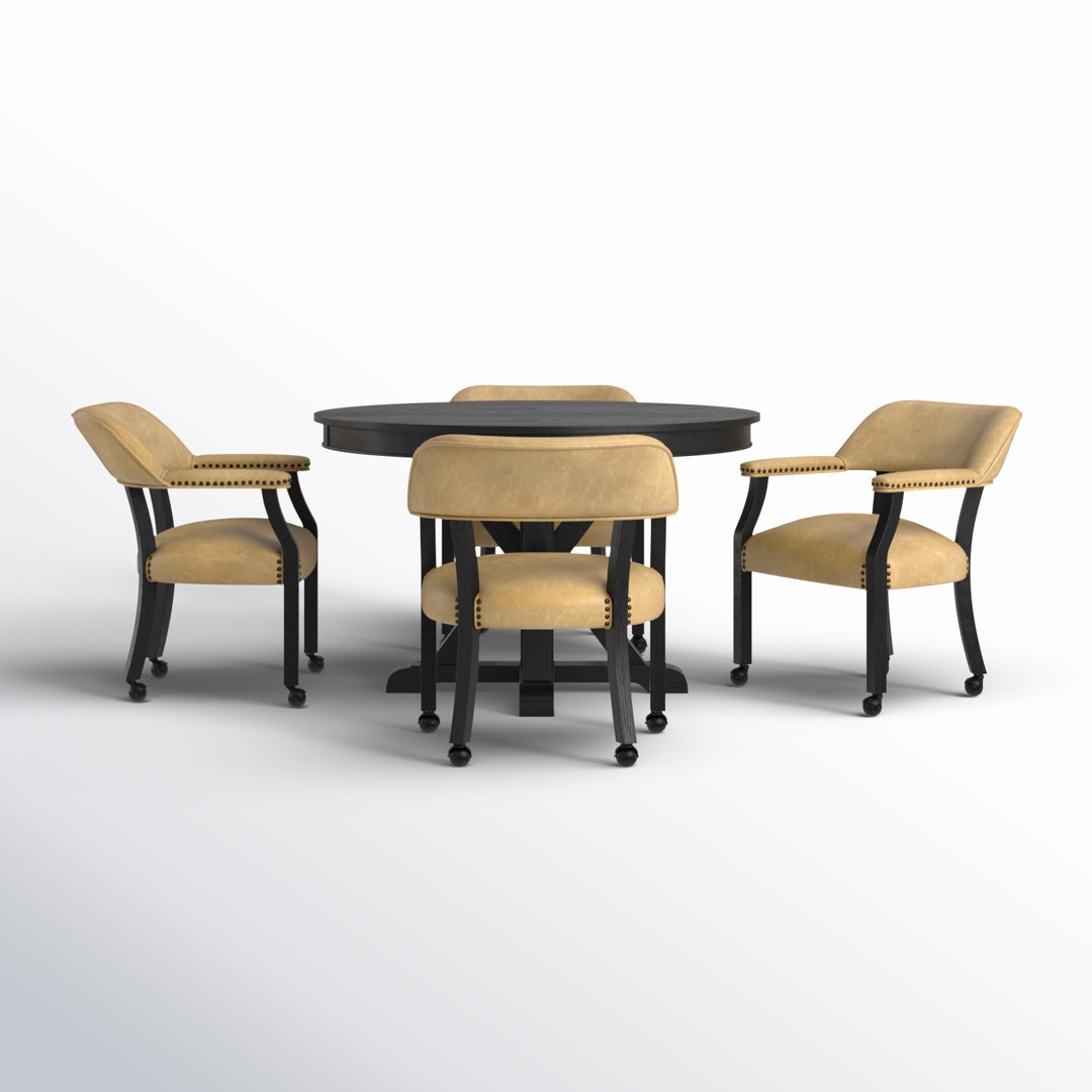 Resendez 4 - Person Trestle Dining Set Trent Austin Design®