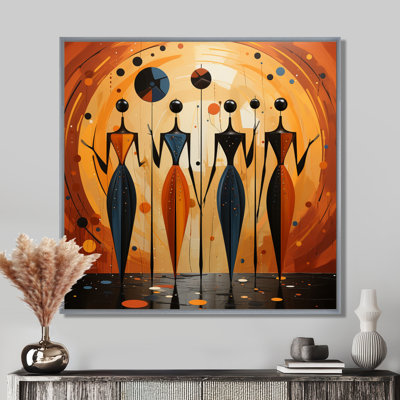 African Soulful III - African American Art Canvas Print Wall Art