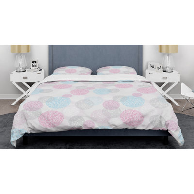 Farmhouse / Country Polyester Twill Geometric Shapes Duvet Cover