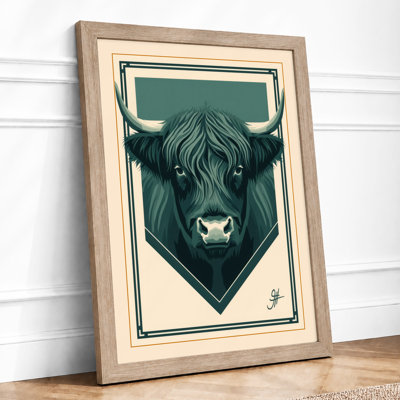 Highland Heraldry Modern - Framed Print
