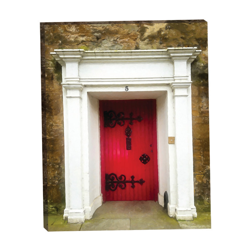 Red Door in Fife 16x20