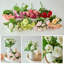 3 bouquets, 10 têtes, œillets, fleurs artificielles, fleurs fraîches en soie pour la décoration intérieure, fleurs artificielles-809211279
