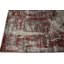Tapis rouge moderne rouge 8X10