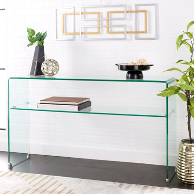 Marena 53'' Glass Console Table