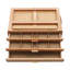 Boîte de rangement réglable multifonctionnelle avec tiroirs