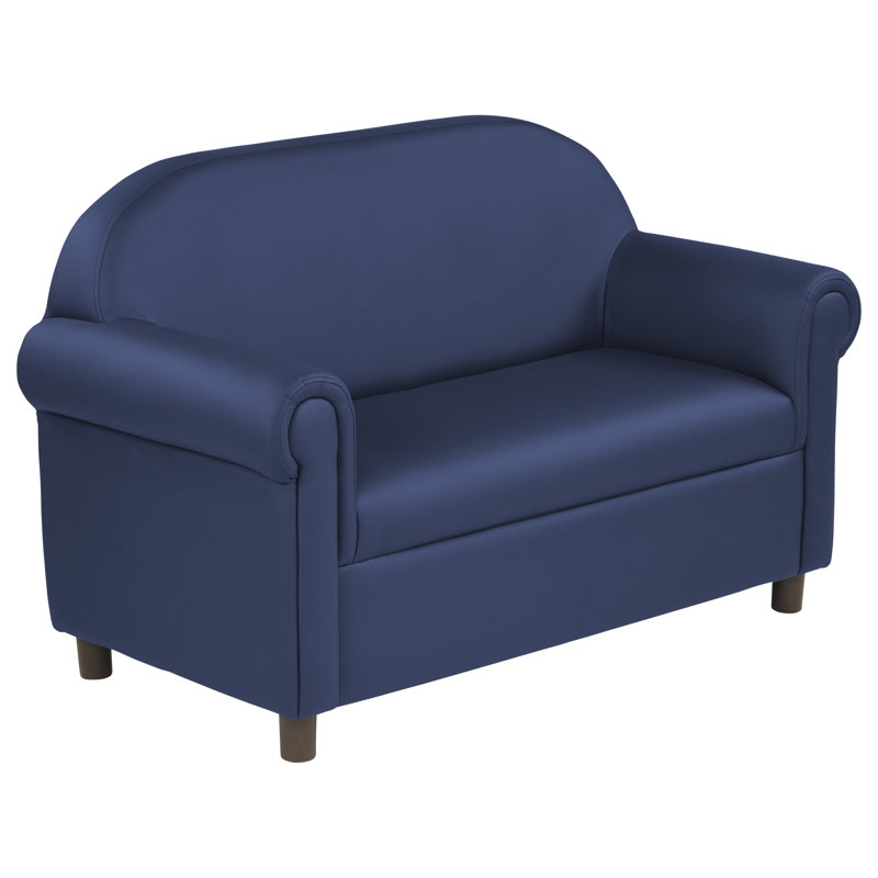 Little Lux Kids Club, 24" H x 39" W x 18" D, Navy