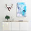 Holding Tight In Abstract - Wrapped Canvas-55309085
