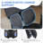 Ergonomic Black Mesh Office Chair with 6D Armrests,3D Headrest,2-Zone Lumbar Support and Retractable Footrest-130505250