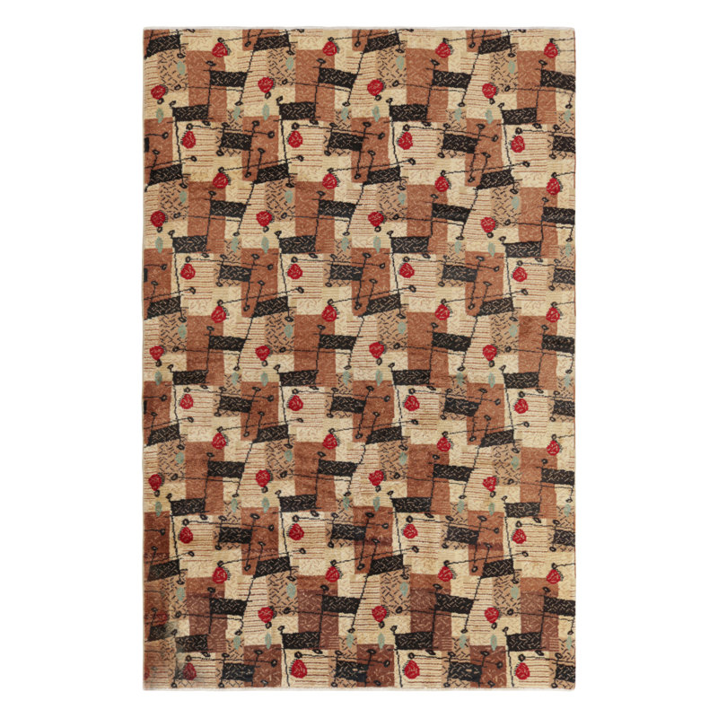 One-of-a-Kind 5'x7'10 Hand Knotted Area Rug