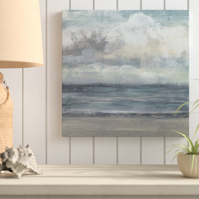 «Beach Rise III», reproduction d'art sur toile tendue, H 24 po x l 24 po