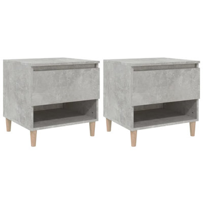 Catalina 50cm W Solid + Manufactured Wood Bedside Table