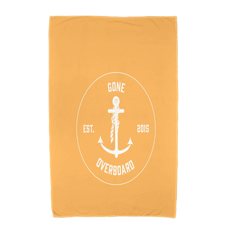 Serviette de plage Hancock, Jaune