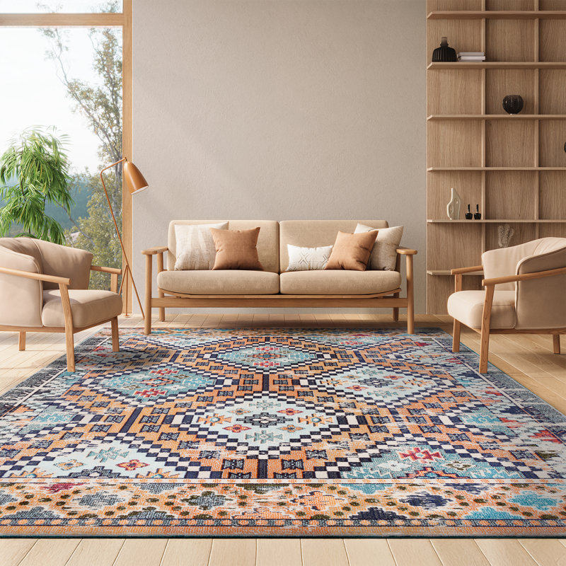 Madison Performance Southwestern Rug, Rectangle 8' x 10'
