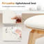 Ensemble de 3 tabourets de bar 26 po en bois massif sans dossier 26 po-676556592-676556595