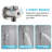 Complete Rainfall Shower System With Rough In-valve And Slide Bar-107508353