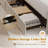 Bed Frame With Soft Headboard, Boucle Upholstered Bed Frame With Storage Drawers, Wooden Slats Support-113023859