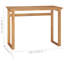 Evalet Solid Teak Wood Computer Desk-278427125-372252737