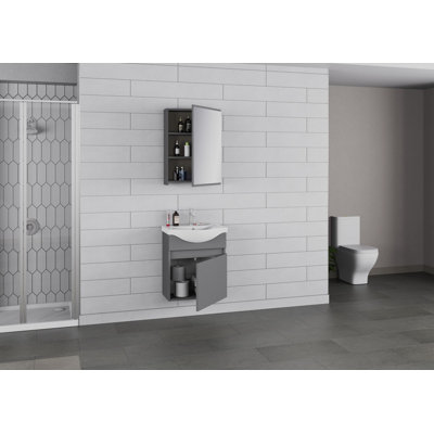 Bathroom Furniture Set (2 Pieces)