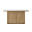 Fatima Kitchen Island-Aged Natural Oak