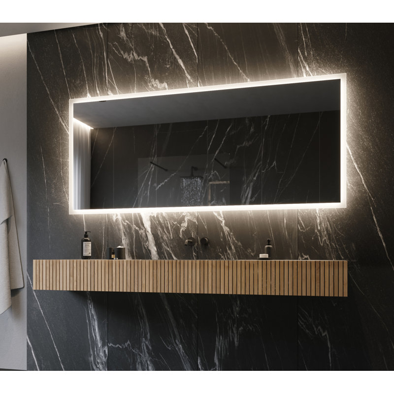 Miroir de salle de bain rectangulaire