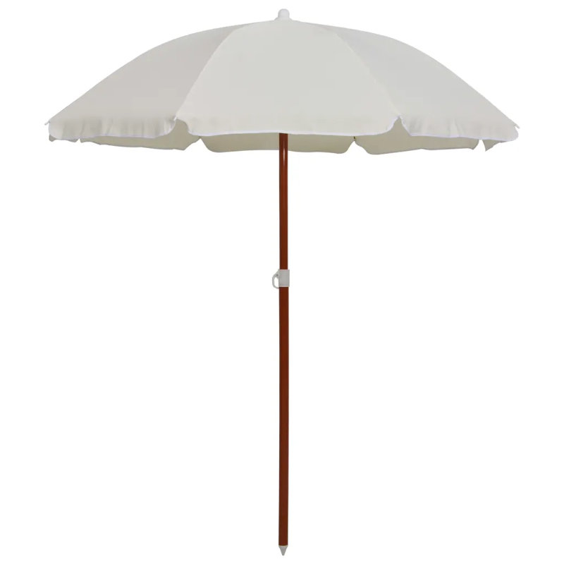 Collin 180cm Beach Parasol, Sand