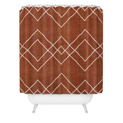 Geometric Shower Curtain
