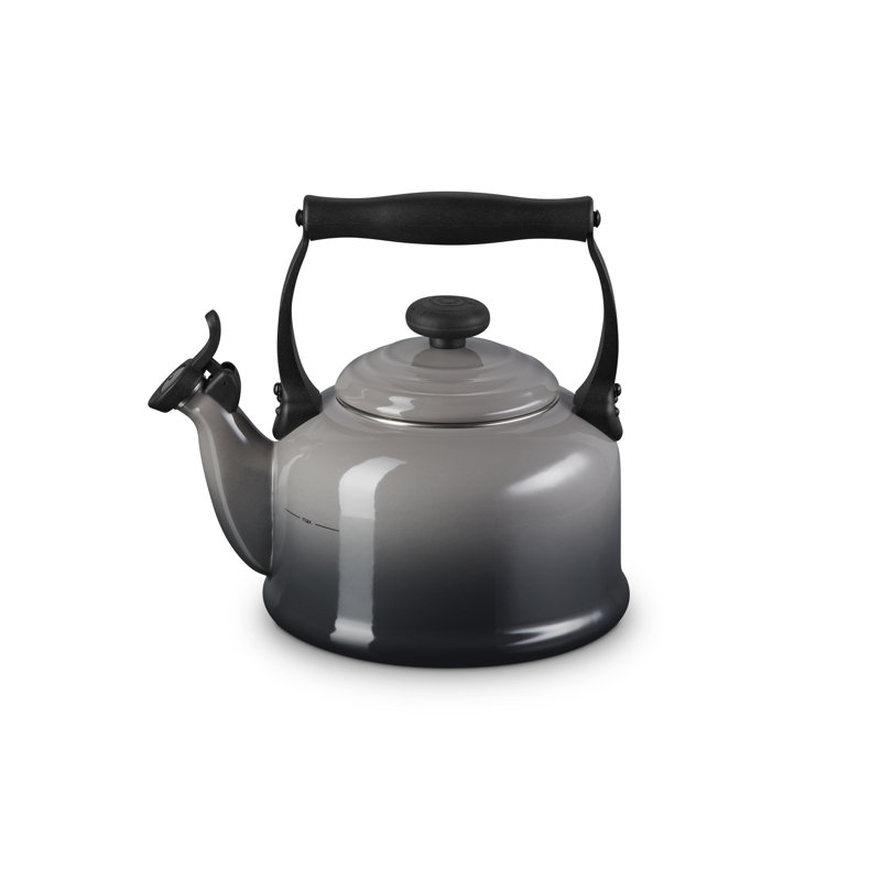 Le Creuset Traditional Kettle with Fixed Whistle 2.1L, Flint