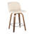 Lakyia Swivel Upholstered Counter Stool