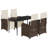 Brunon Patio Dining Set with-144999103-192844936-192844937