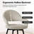 26" Faux Leather Counter Height Swivel Bar Stools-909672302-923409147