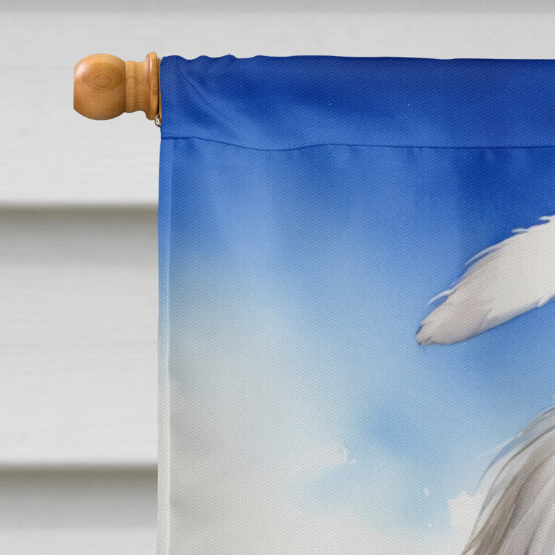 Easter Egg Hunt Double Sided 40'' H x 28'' W Polyester Easter House Flag