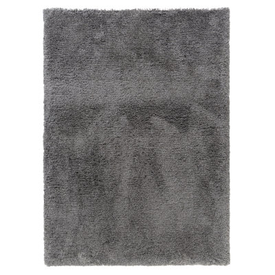 Casual Shag Solid Handmade Performance Rug