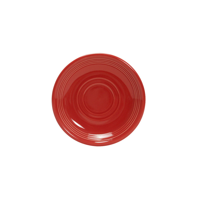 Concentrix 6" Saucer, Cayenne Red