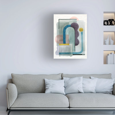 Art mural sur toile tendue «Grace Popp»
