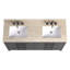 TileBar Studio Vanities Edison Vanity with Romano Travertine Top-922279940-922279941
