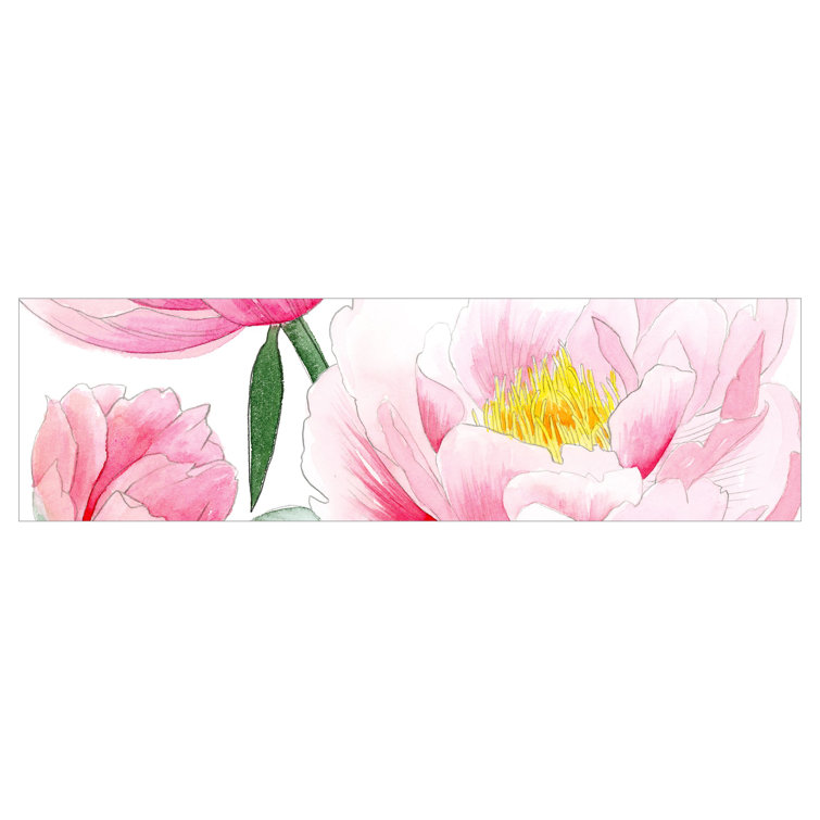 Rosalind Riley Rosalind Wheeler Riley 40 x 140cm PVC Tile in Pink/White | Wayfair.co.uk