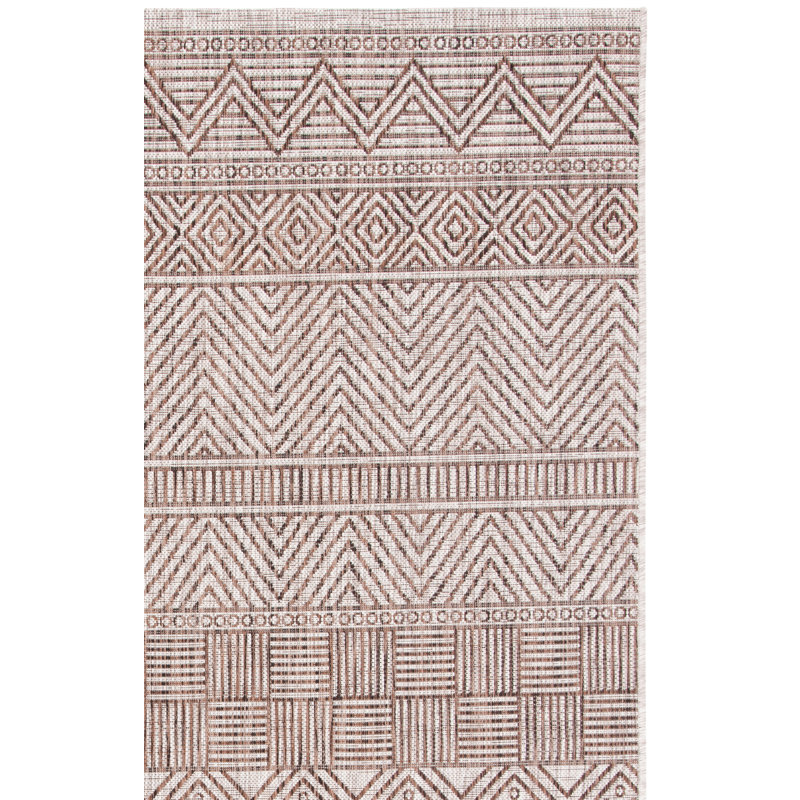 Harraj Performance Southwestern Indoor/Outdoor Area Rug, Rectangle 5'3" x 7'7"