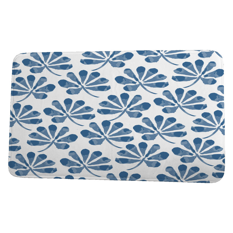 Tapis de bain Luff, l 17 po x L 24 po, Aigue-marine