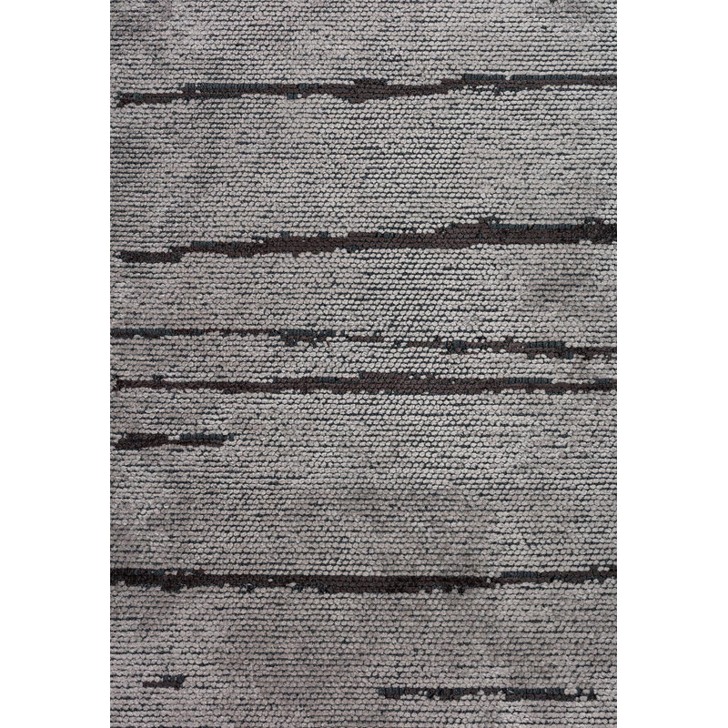 Lignes ondulées modernes, Rectangle 6 pi 7 po x 8 pi 3 po
