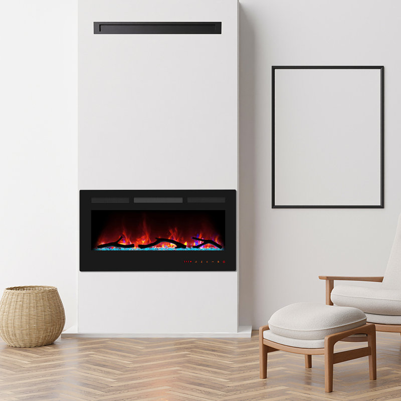 Foyer électrique Cheerway, H 18 po x l 36 po x P 4,25 po